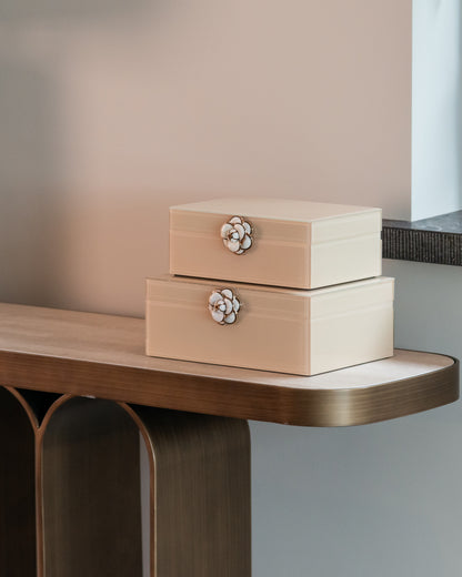 Richmond Interiors Aufbewahrungsbox Abbey ivory small Aufbewahrungsbox Richmond Interiors