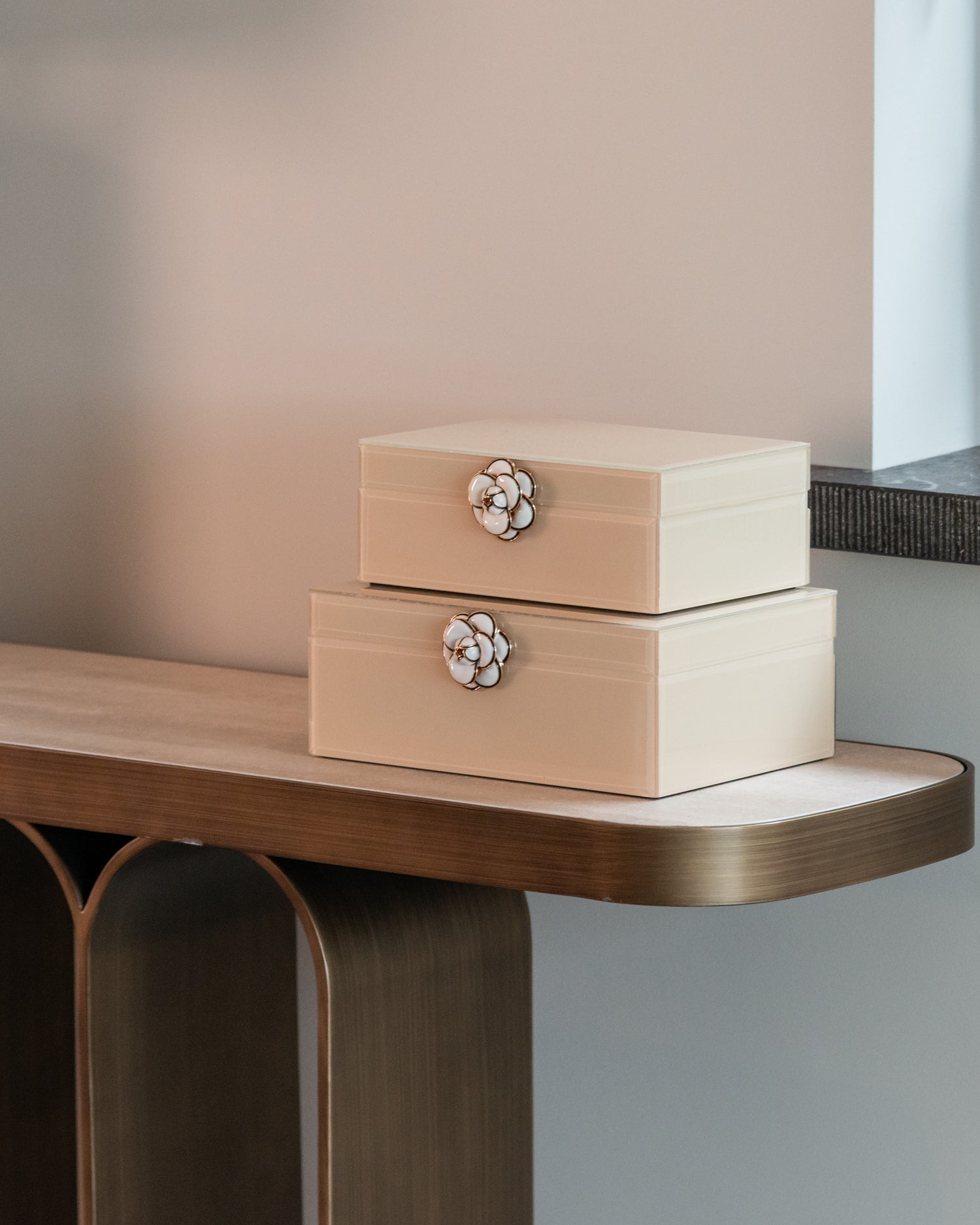 Richmond Interiors Aufbewahrungsbox Abbey ivory large Aufbewahrungsbox Richmond Interiors