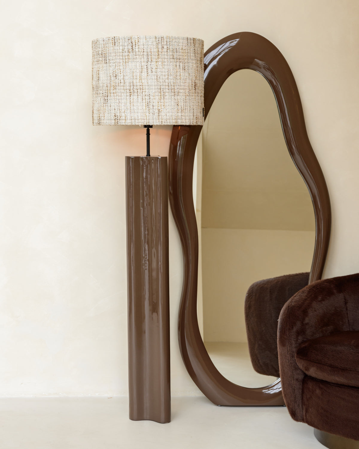 Richmond Interiors Stehlampe Aurelia Chestnut Richmond Interiors