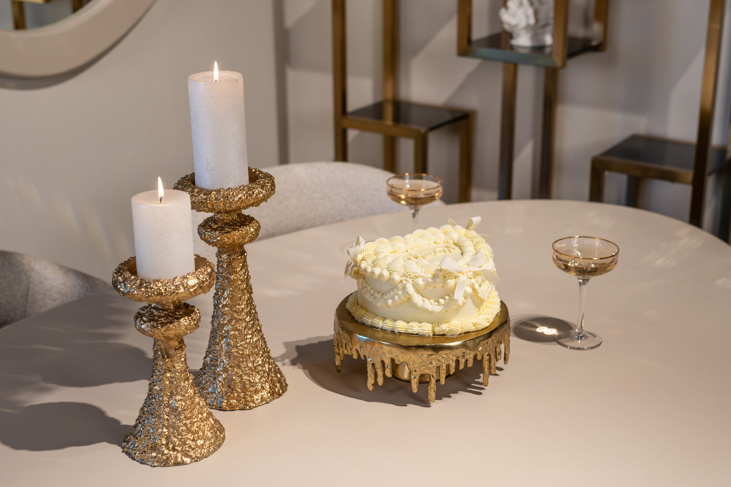 Richmond Interiors Esstisch Clayton beige 220 Esstisch Richmond Interiors