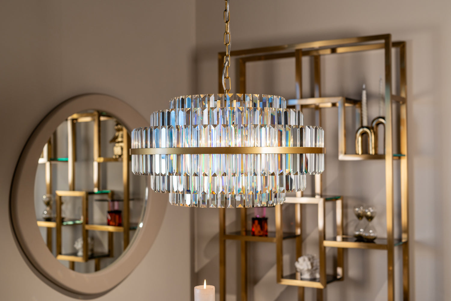 Richmond Interiors Spiegel Clayton beige Spiegel Richmond Interiors
