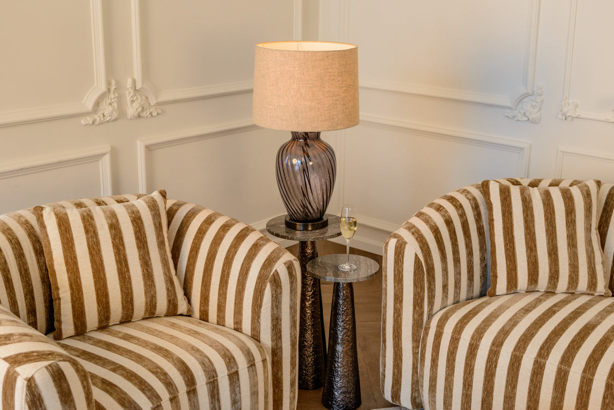Richmond Interiors Beistelltisch Eldora bronze 25Ø Richmond Interiors