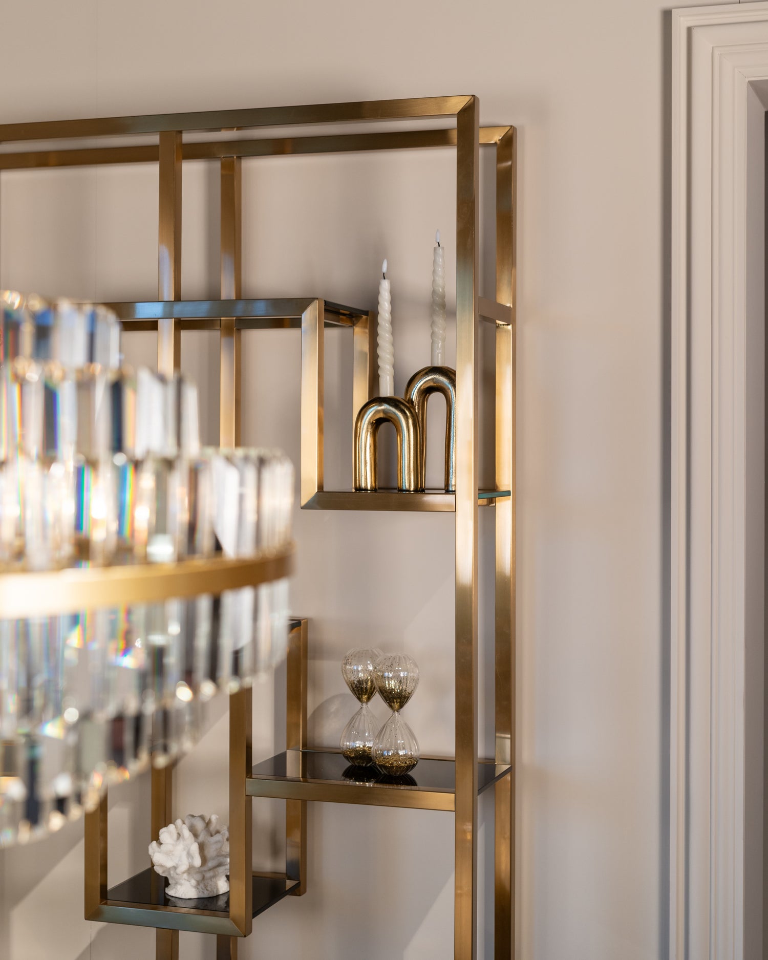 Richmond Interiors Pendelleuchte Desire brushed gold small Pendelleuchte Richmond Interiors