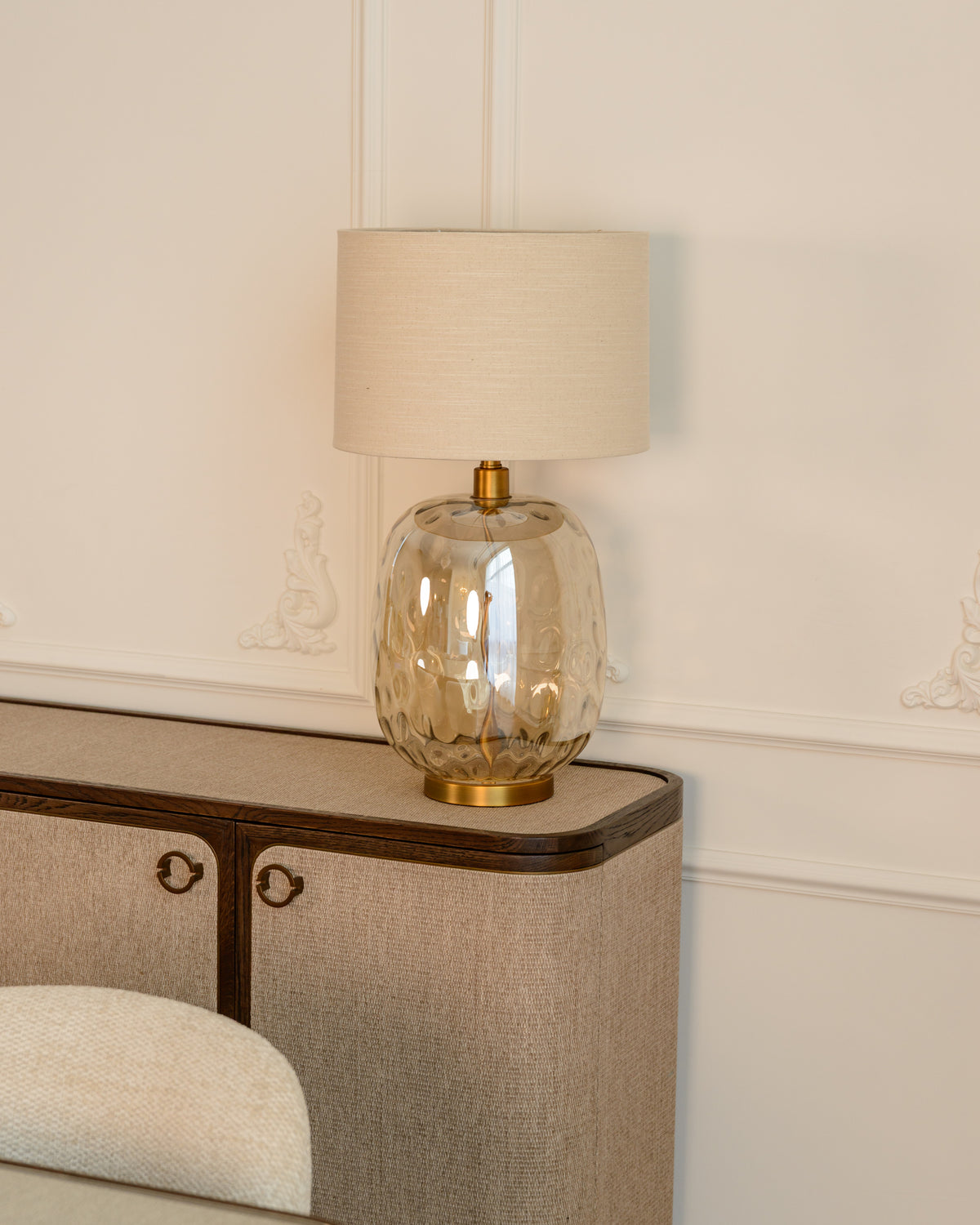 Richmond Interiors Tischlampe Ember amber Richmond Interiors
