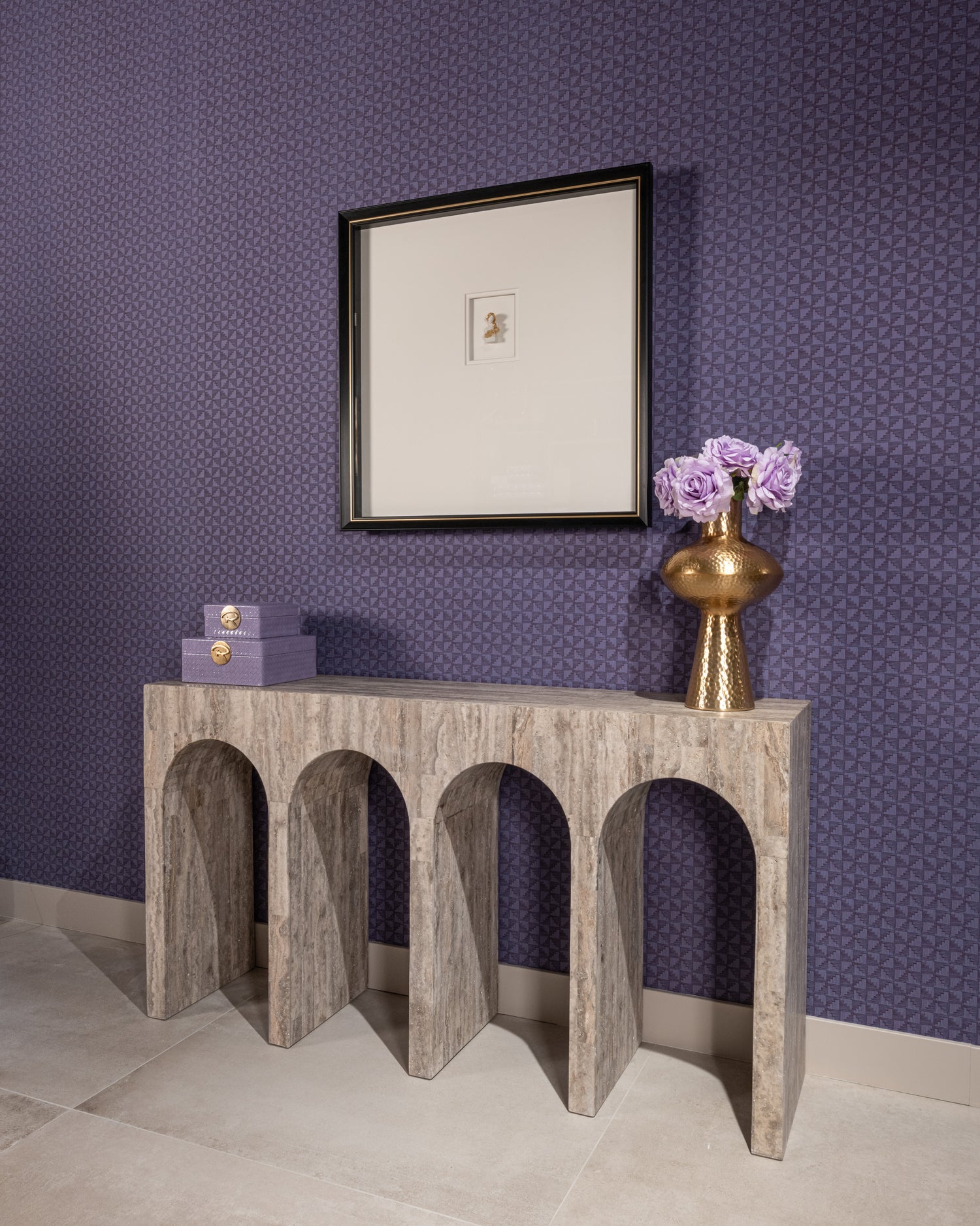 Richmond Interiors Aufbewahrungsbox Joelle purple small Aufbewahrungsbox Richmond Interiors