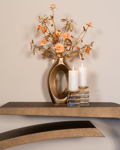 Richmond Interiors Vase Alma brushed gold large