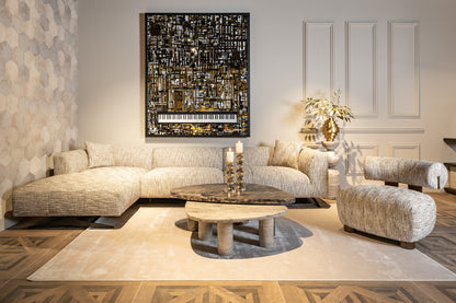 Richmond Interiors Sessel Arabella greige coco (Greige coco) Polstersessel Richmond Interiors