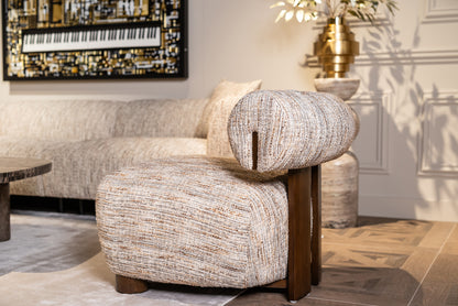 Richmond Interiors Sessel Arabella greige coco (Greige coco) Polstersessel Richmond Interiors
