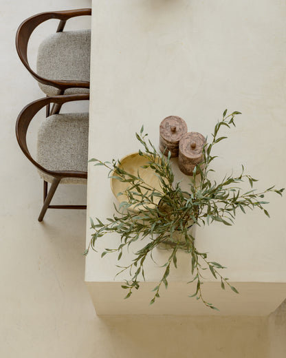 Richmond Interiors Thekenstuhl Mihara mocca fancy fire retardant Richmond Interiors