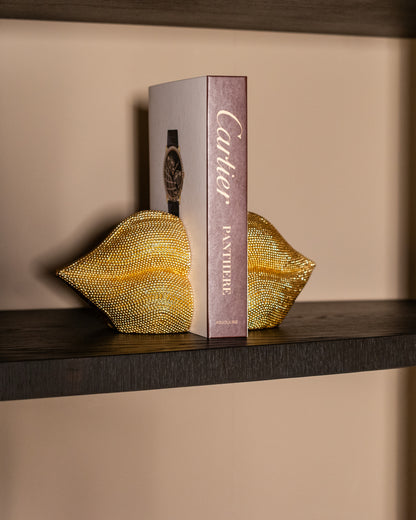 Richmond Interiors Buchständer Kiss gold Buchständer Richmond Interiors