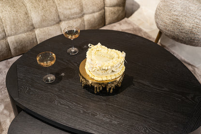 Richmond Interiors Couchtisch Navarino 2er-Set (Dark coffee) Couchtisch-Set Richmond Interiors