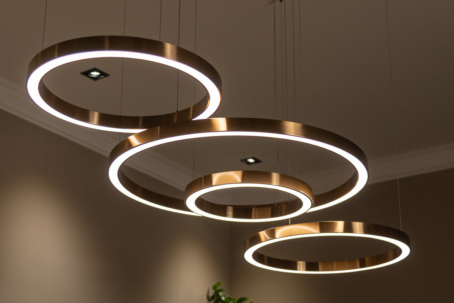 Richmond Interiors Pendelleuchte Lilou brushed gold Pendelleuchte Richmond Interiors