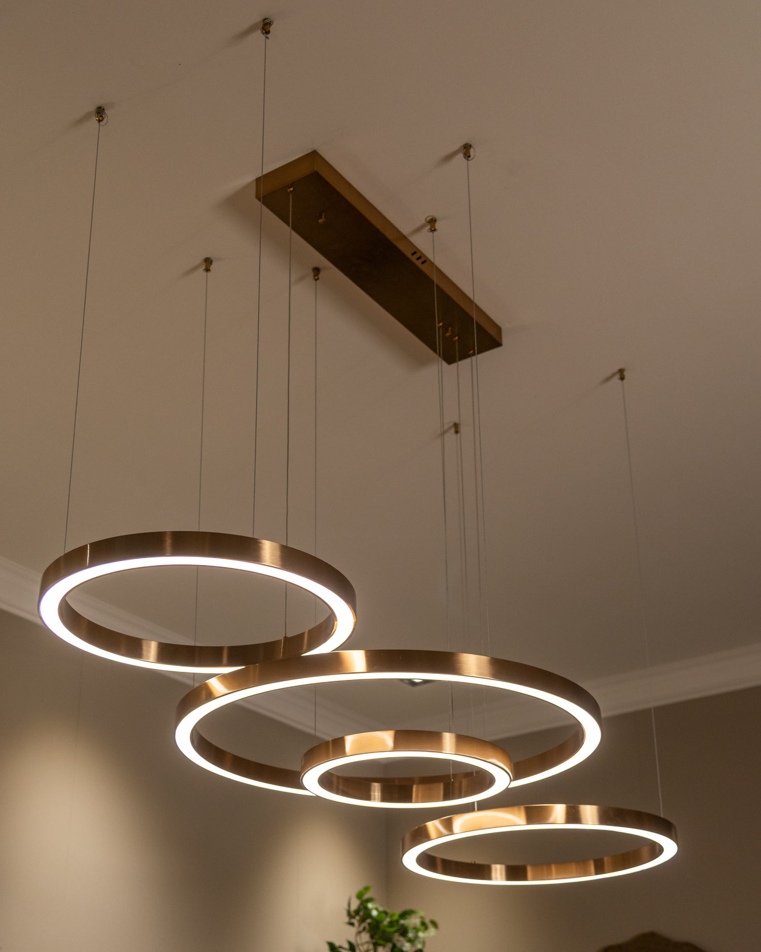 Richmond Interiors Pendelleuchte Lilou brushed gold Pendelleuchte Richmond Interiors