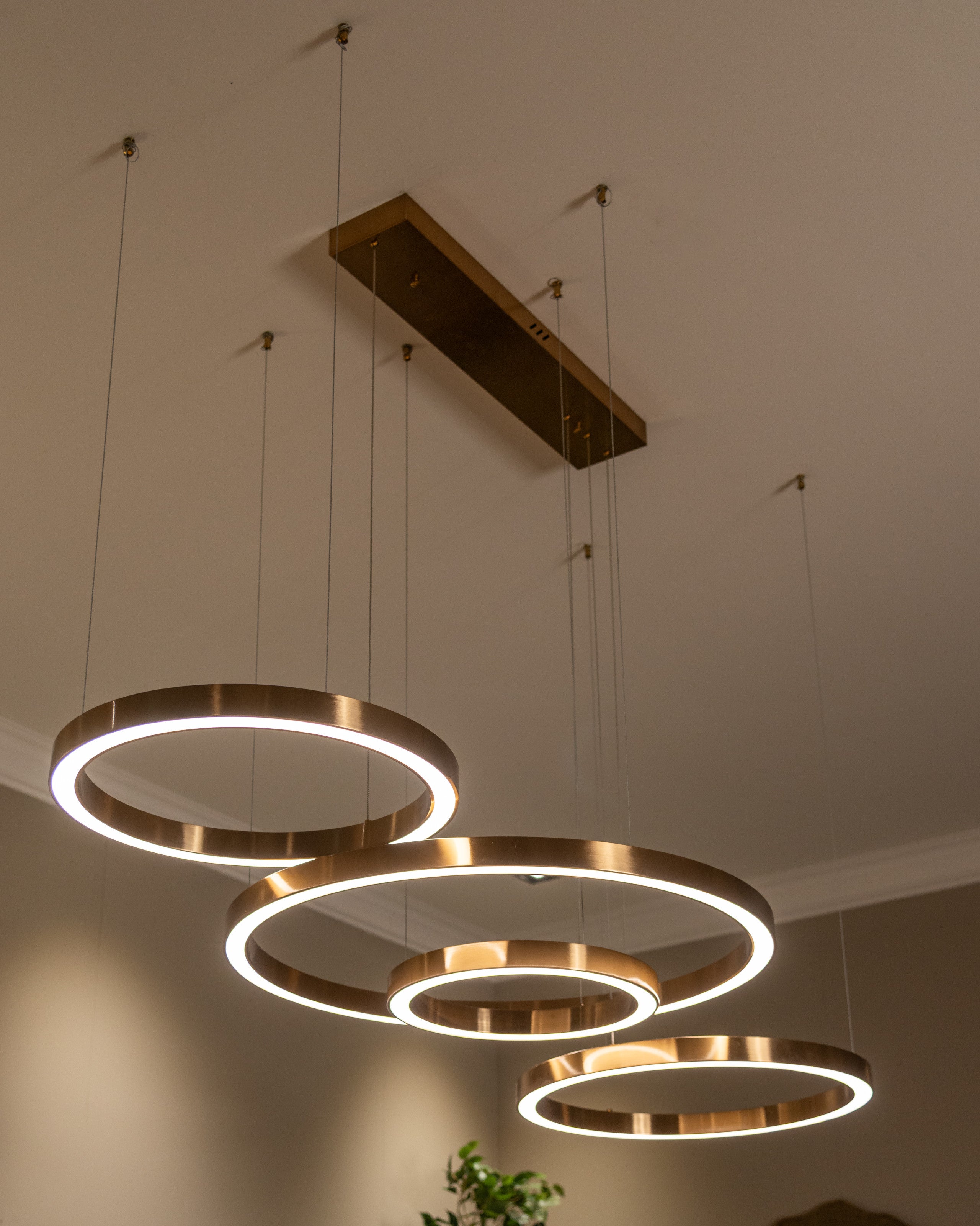 Richmond Interiors Pendelleuchte Lilou brushed gold Pendelleuchte Richmond Interiors