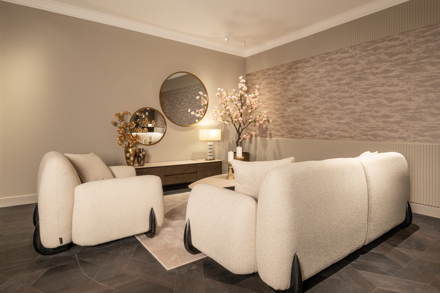 Richmond Interiors Sofa Godiva biscotti Sofa Richmond Interiors