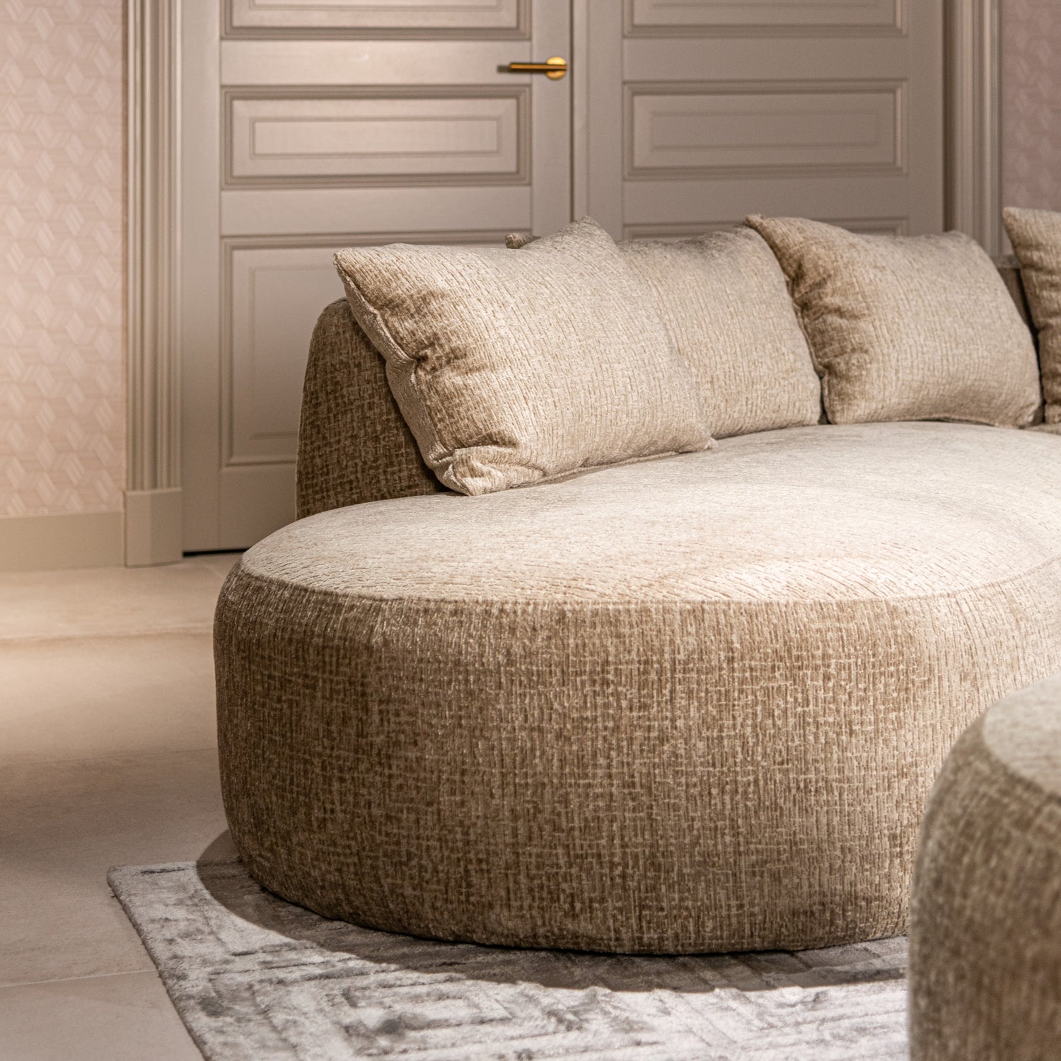 Richmond Interiors Couchtisch Pulitzer brushed gold Couchtisch Richmond Interiors