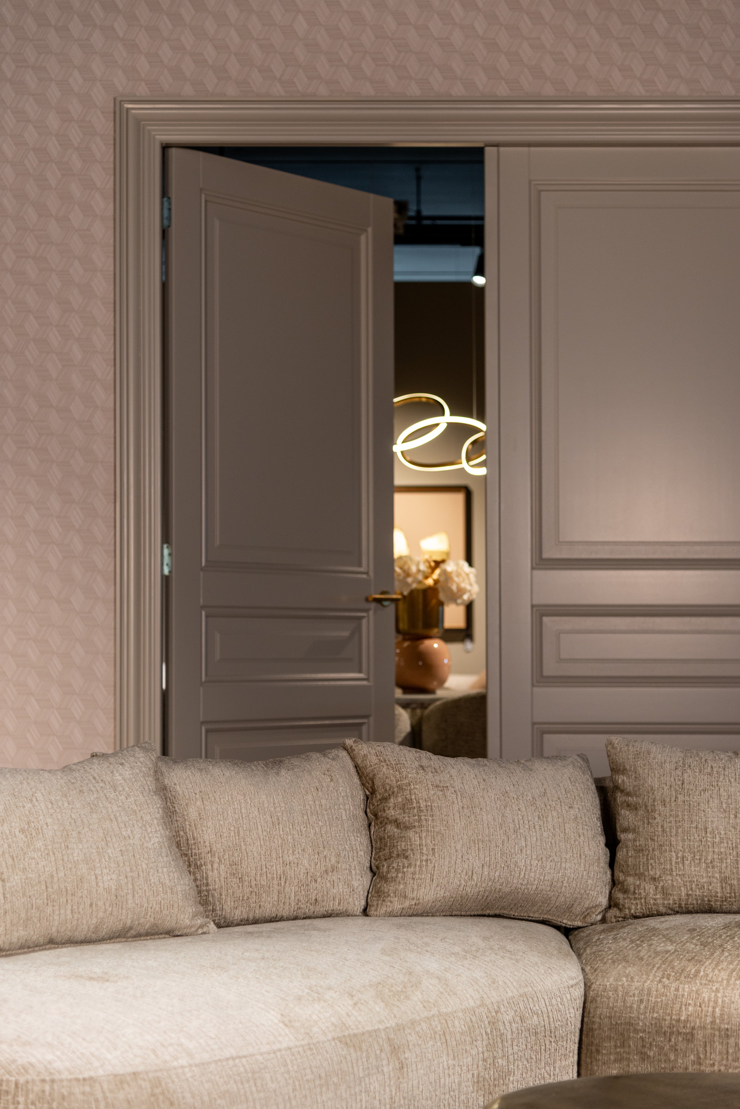 Richmond Interiors Couchtisch Pulitzer brushed gold Couchtisch Richmond Interiors