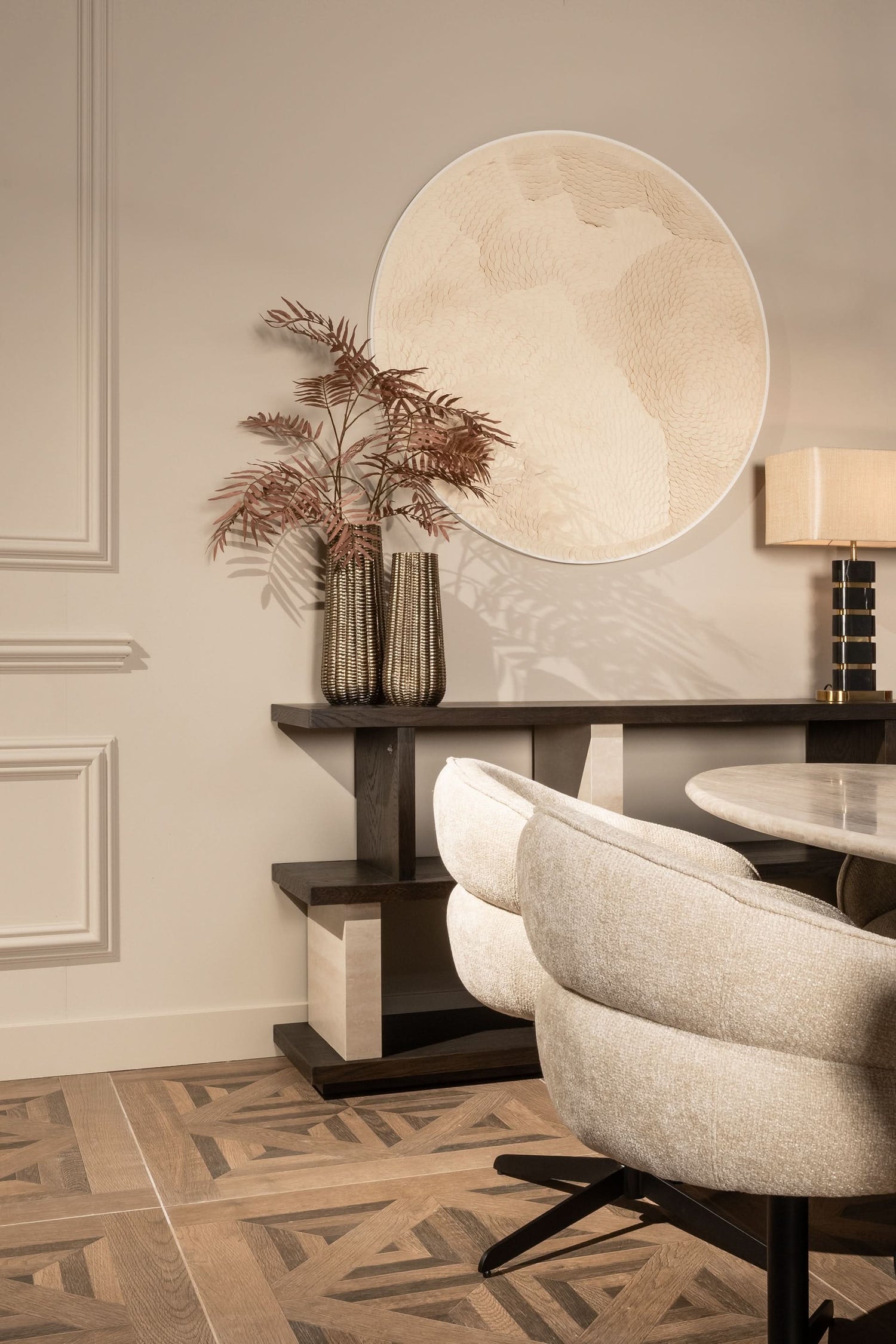 Richmond Interiors Konsole Waldorf Braun Konsolentisch Richmond Interiors