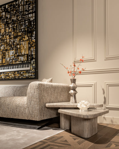 Richmond Interiors Wandkunst Wibi black/gold Wandkunst Richmond Interiors