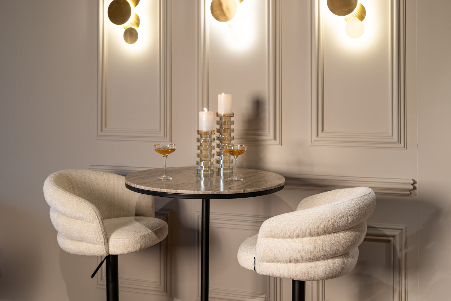 Richmond Interiors Kerzenhalter Cira amber small Kerzenhalter Richmond Interiors