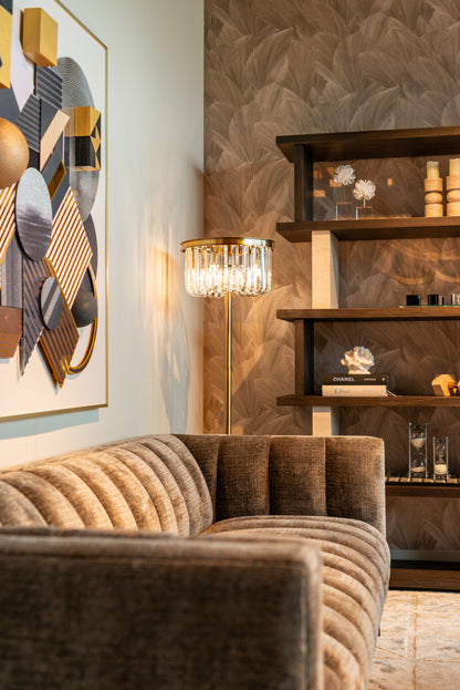 Richmond Interiors Wandkunst 3D Block black/gold Wandkunst Richmond Interiors