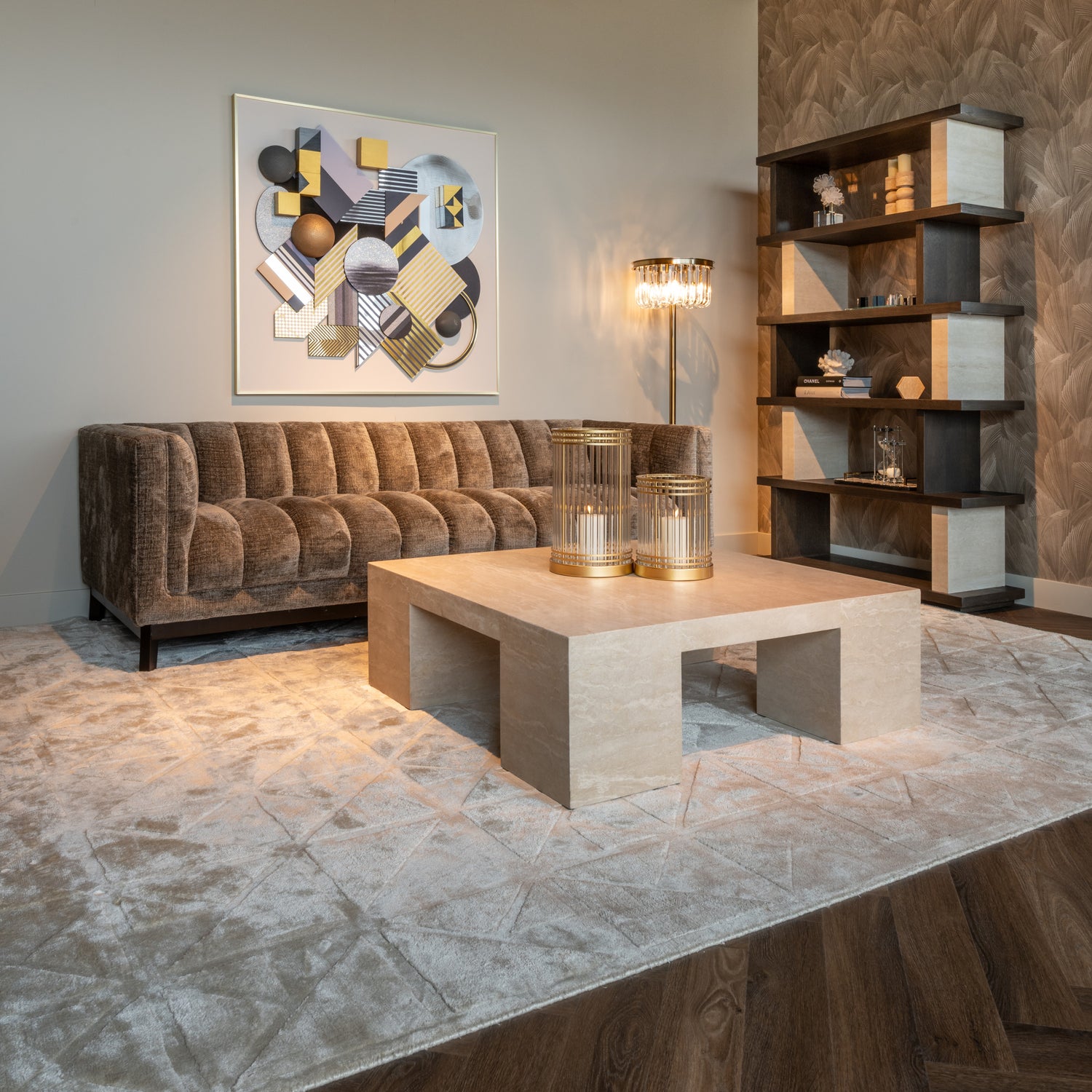 Richmond Interiors Vitrine Waldorf brown Vitrine Richmond Interiors