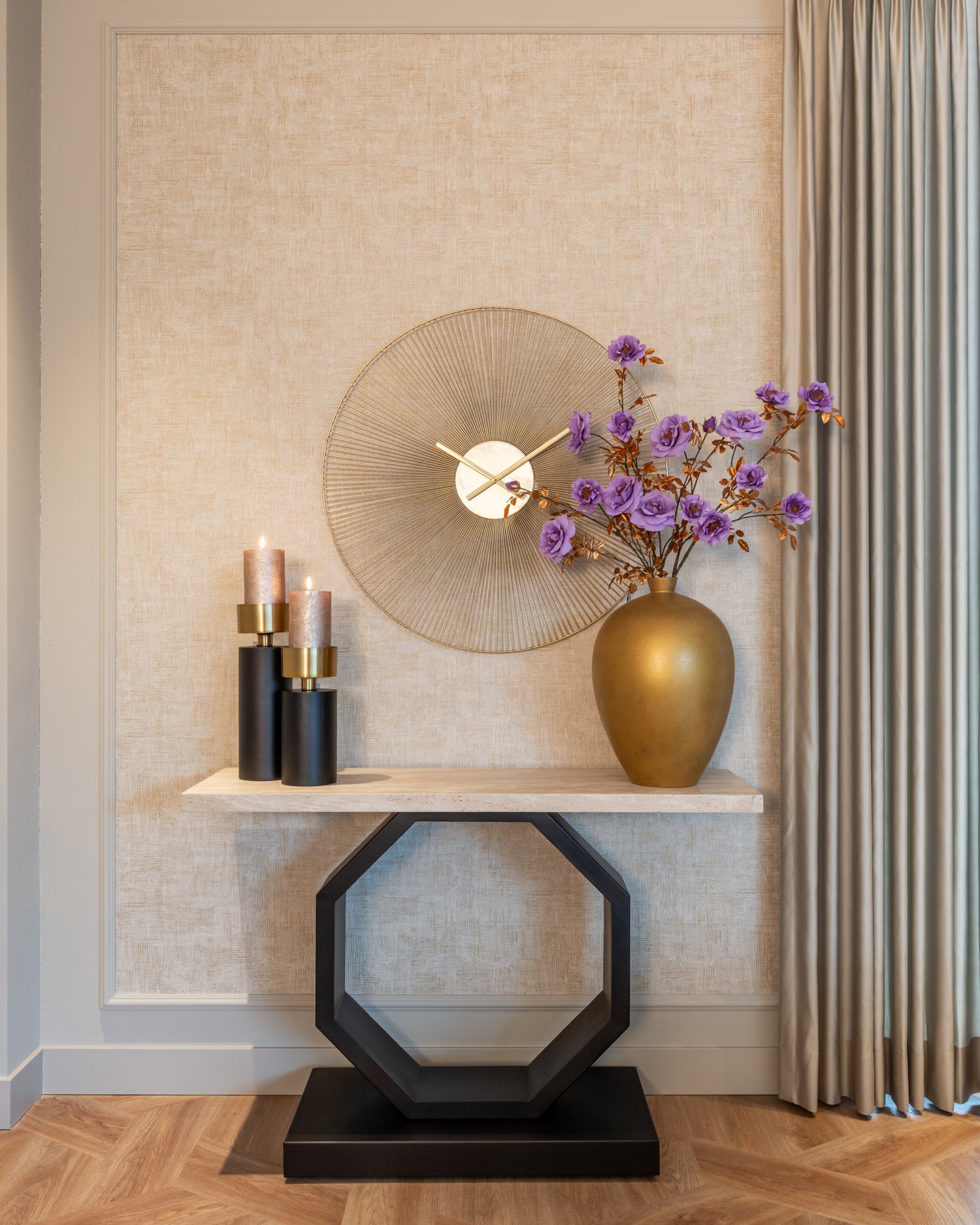 Richmond Interiors Uhr Audrey gold Uhr Richmond Interiors