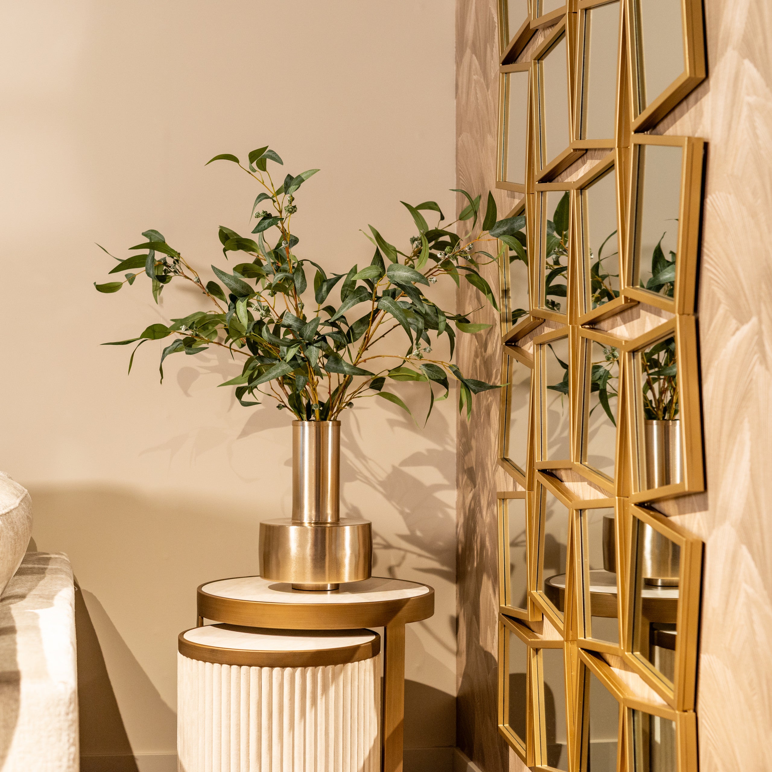 Richmond Interiors Spiegel Badia gold Spiegel Richmond Interiors