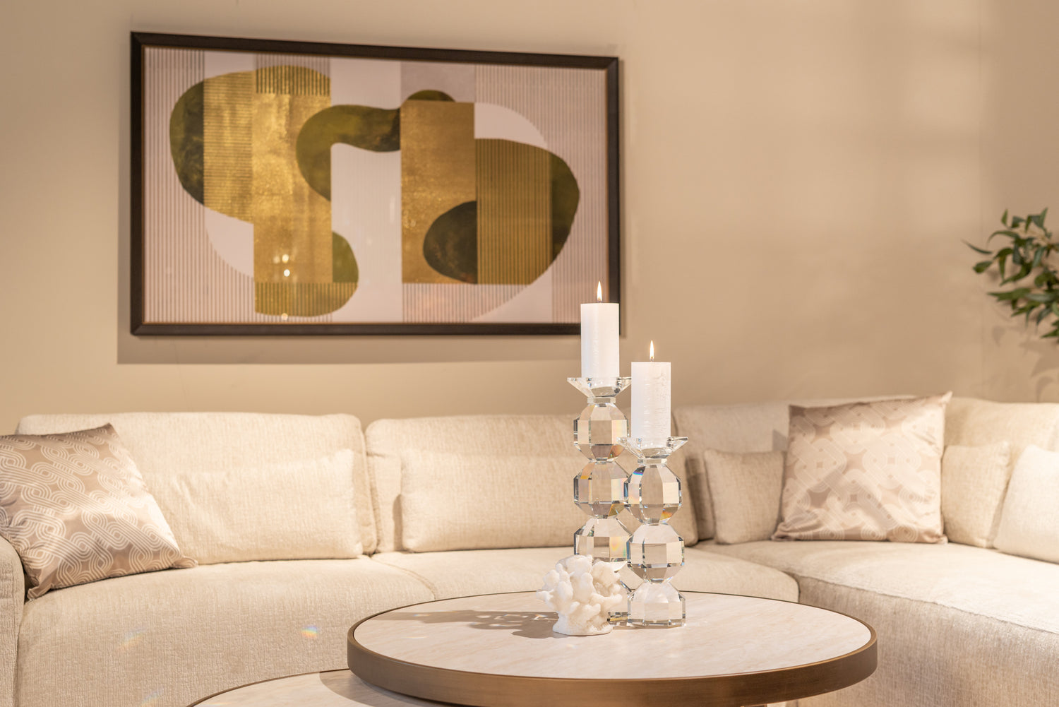 Richmond Interiors Couchtisch Tivoli white (Set of 2) Couchtisch Richmond Interiors