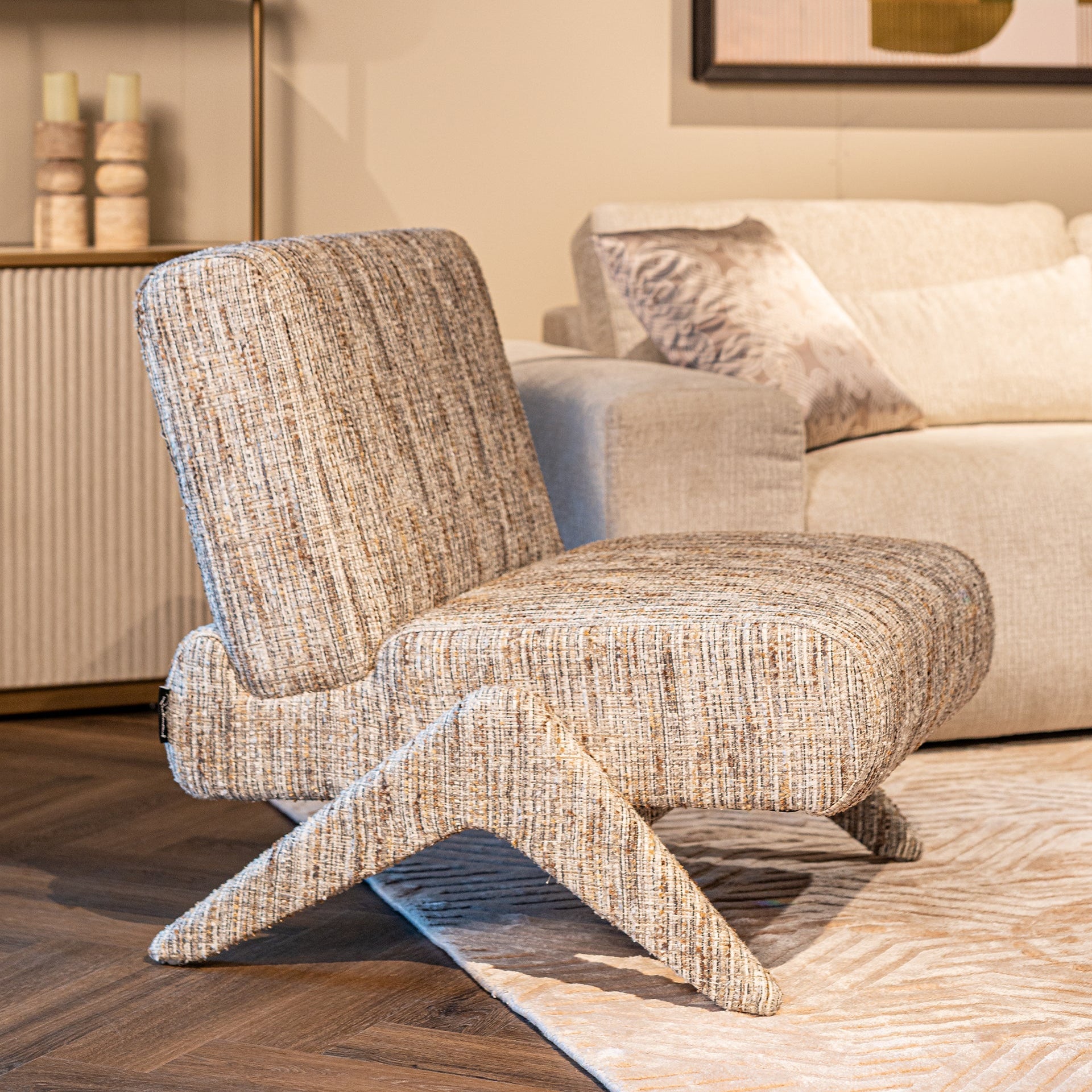 Richmond Interiors Sessel Lexi greige coco (Greige coco) Polstersessel Richmond Interiors