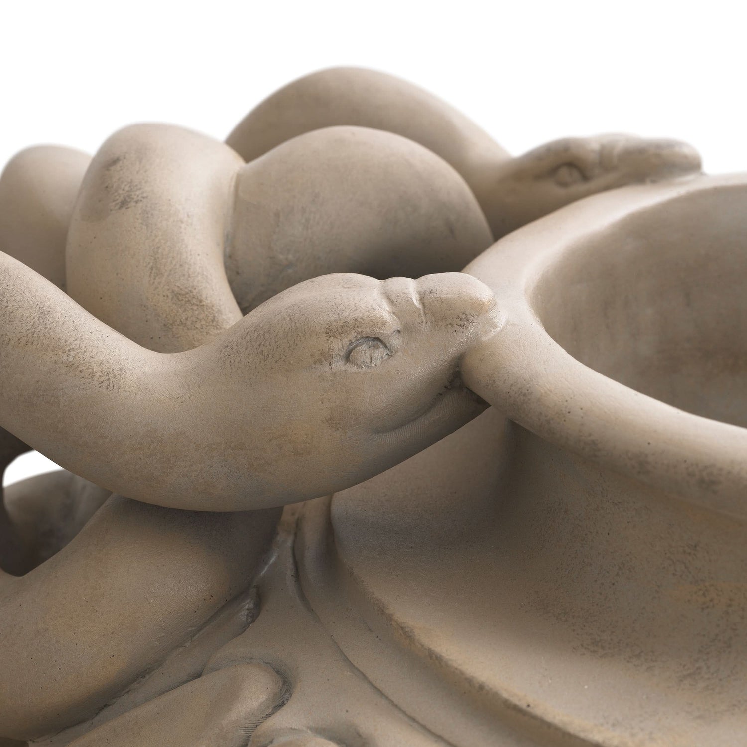 Eichholtz Vase Antonine – Fiberglas | Antik-Finish Deko-Vase Eichholtz