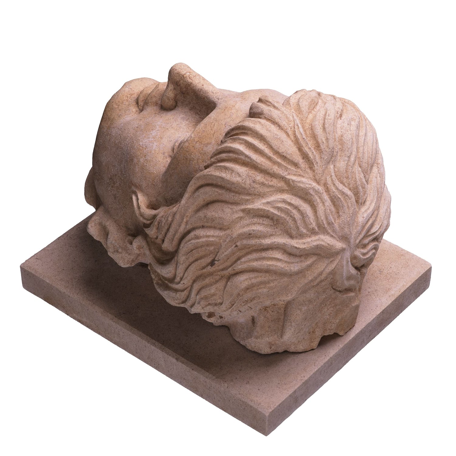 Eichholtz Büste Emperor Augustus – Sandstein Deko-Objekt Eichholtz