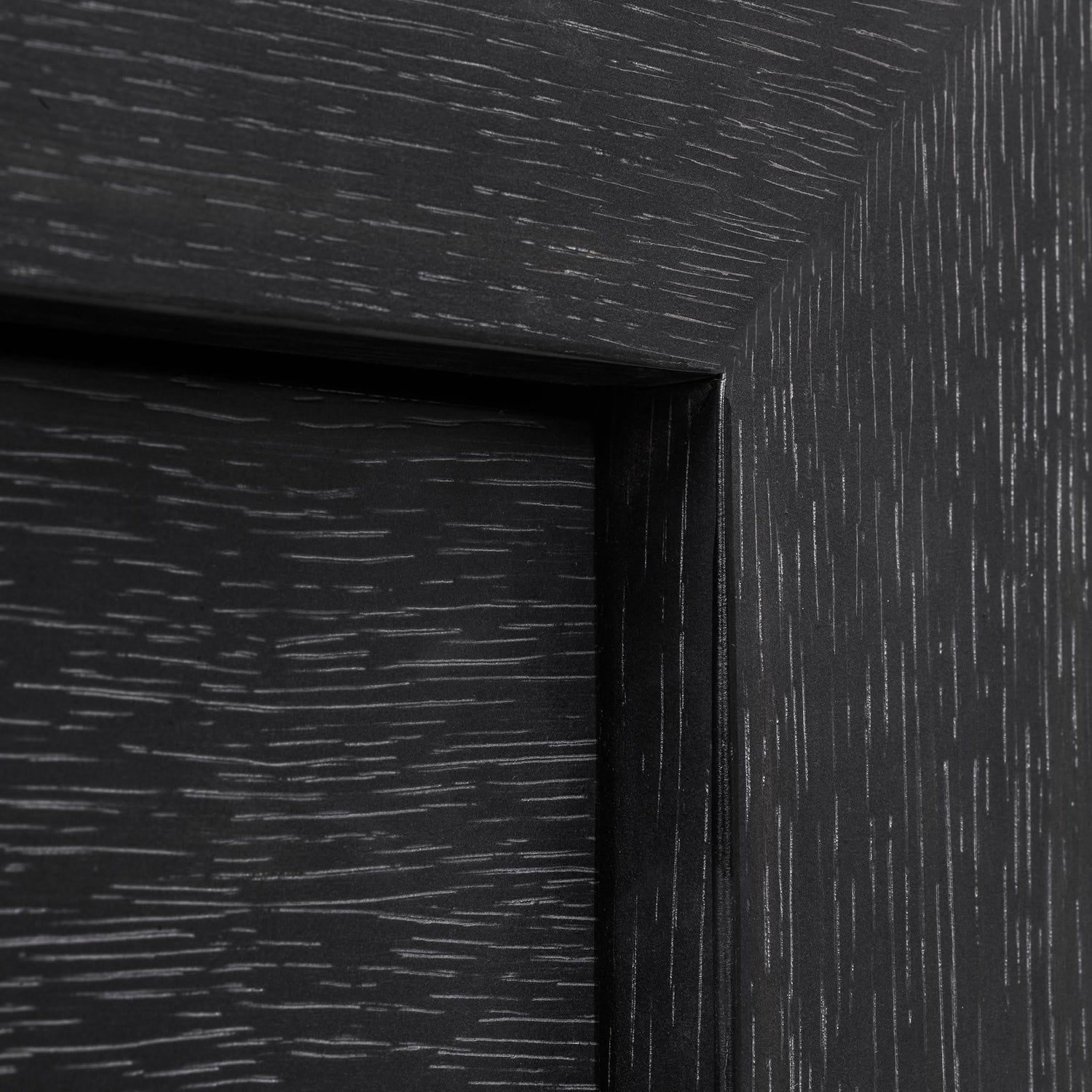 Eichholtz Kommode Metropolitan L - Charcoal Grey Oak Veneer Kommode Eichholtz