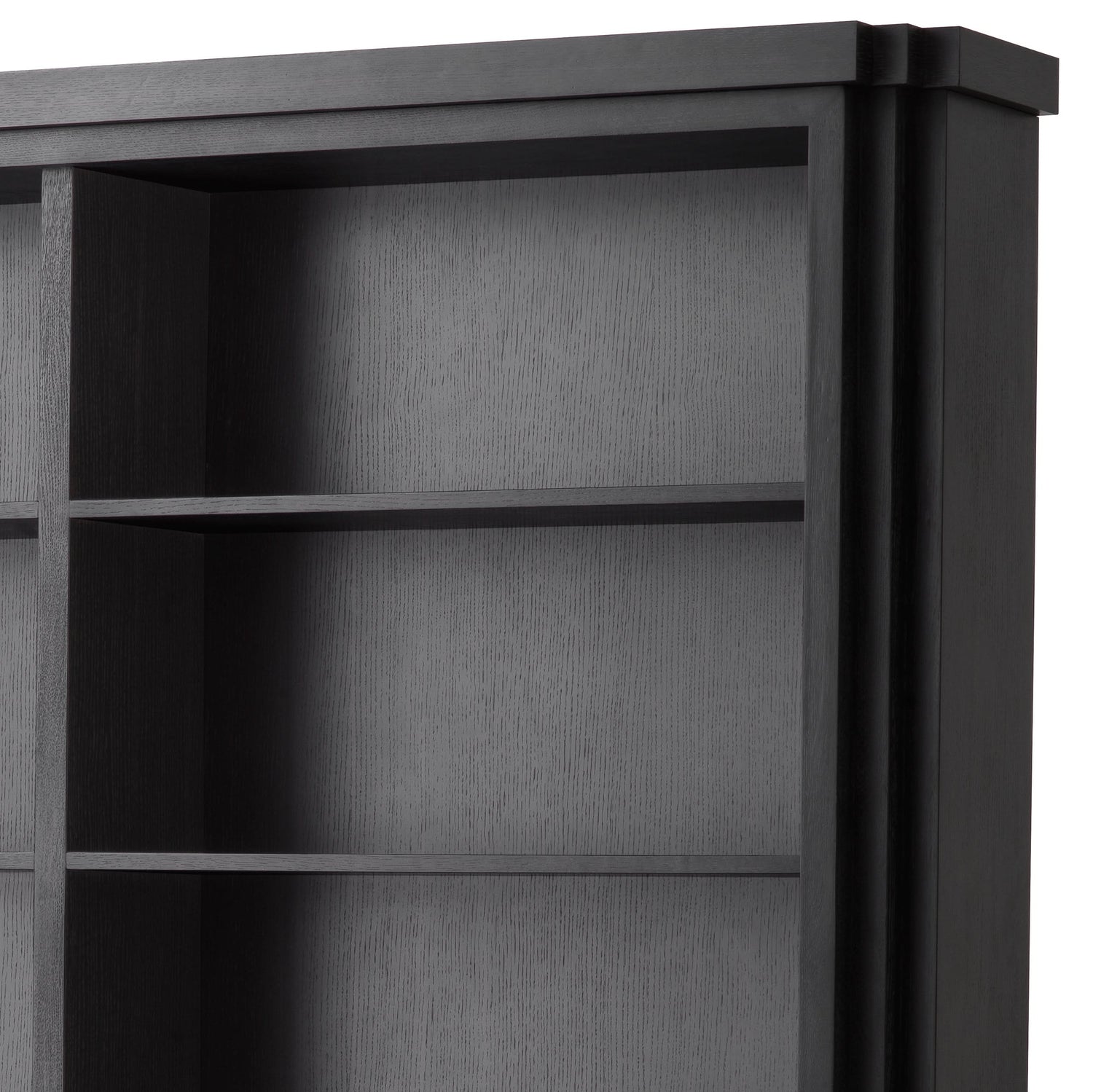 Eichholtz Kabinett Metropolitan L - Charcoal Grey Oak Veneer Kabinett Eichholtz