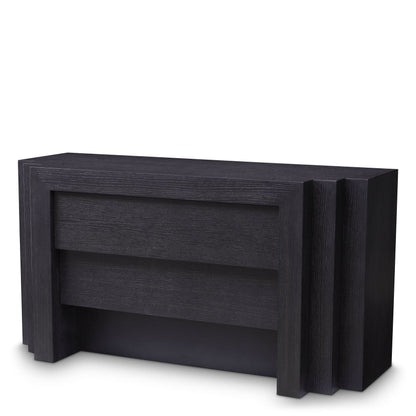 Eichholtz Kommode Metropolitan S - Charcoal Grey Oak Veneer Kommode Eichholtz