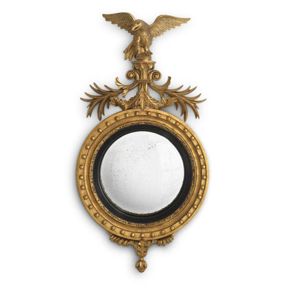 Eichholtz Spiegel Girandole – Antik-Gold-Finish | Antikes Spiegelglas Wandspiegel Eichholtz