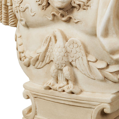 Eichholtz Büste des Julius Caesar – Marmor in Antik-Optik Büste Eichholtz