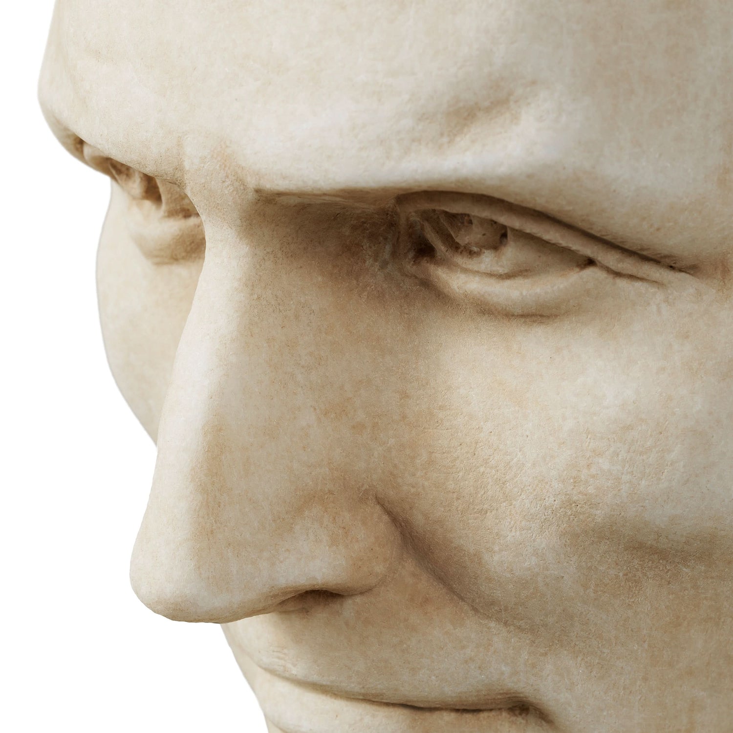 Eichholtz Büste des Julius Caesar – Marmor in Antik-Optik Büste Eichholtz