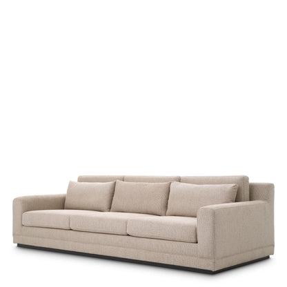 Eichholtz Sofa Manhattan – Palmer Beige 4-Sitzer Sofa Eichholtz