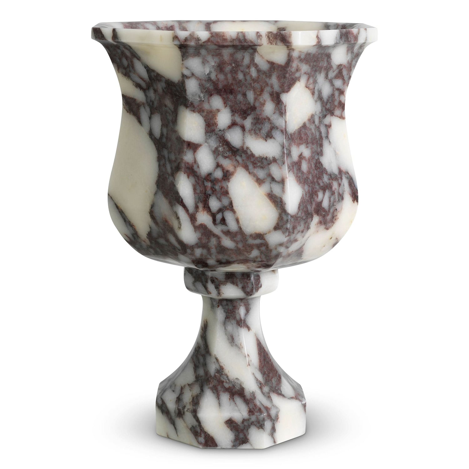 Eichholtz Vase Bennington – Weißer Marmor Vase Eichholtz