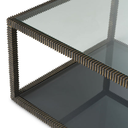 Eichholtz Couchtisch Bethesda – Bronze Highlight | The Met x Eichholtz Couchtisch eckig Eichholtz