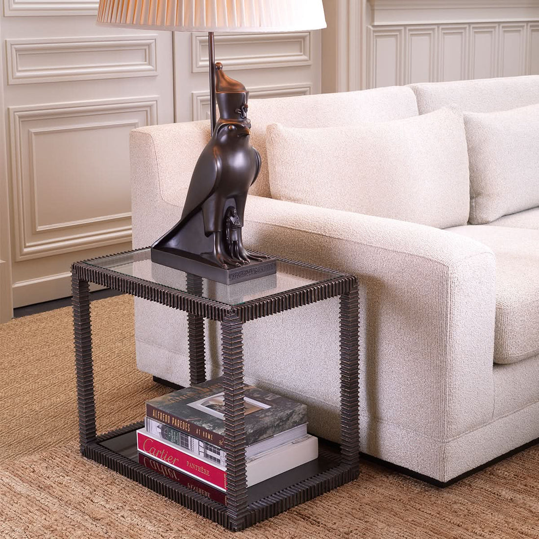 Eichholtz Beistelltisch Bethesda – Bronze Highlight | The Met x Eichholtz Beistelltisch eckig Eichholtz