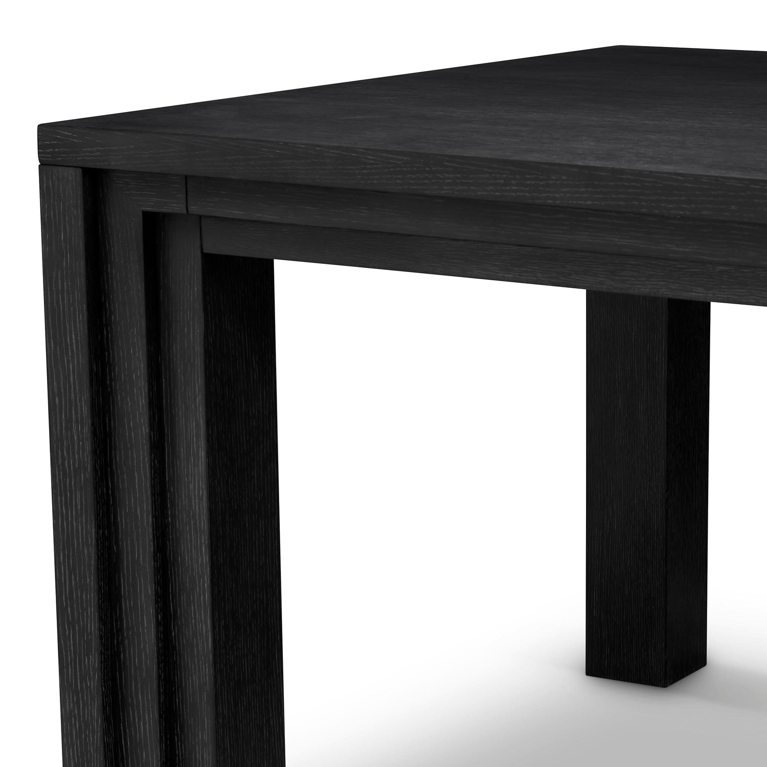 Eichholtz Esstisch Metropolitan – Black Open Grain Veneer Esstisch eckig Eichholtz