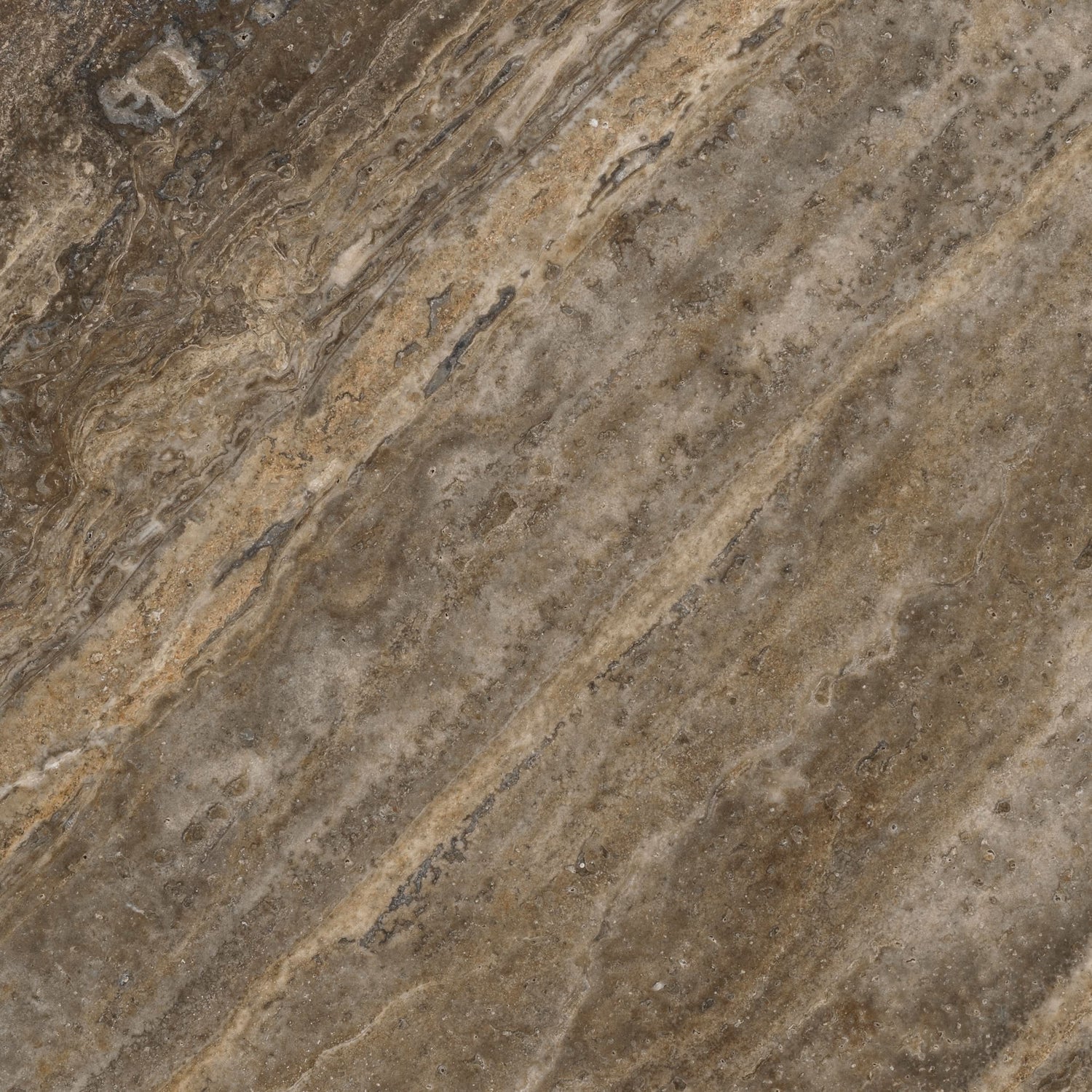 Eichholtz Couchtisch Florence – Silver Travertine Couchtisch rund Eichholtz