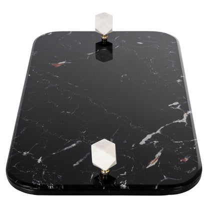 Richmond Interiors Tablett Yaya black Richmond Interiors