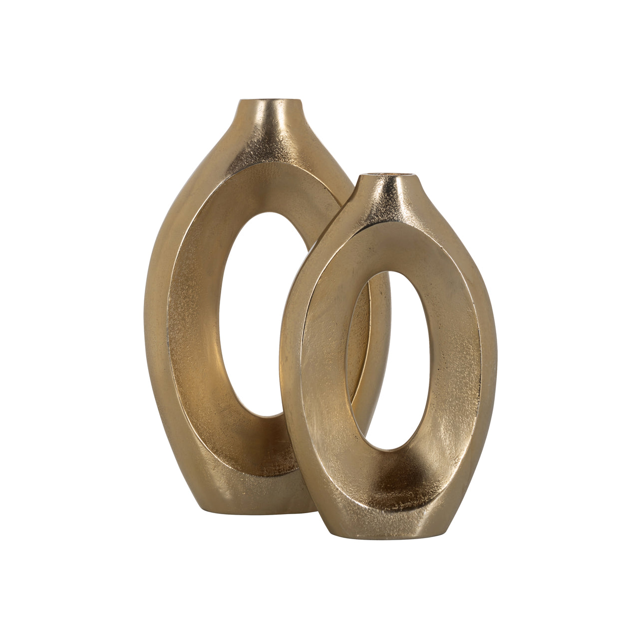 Richmond Interiors Vase Alma brushed gold large