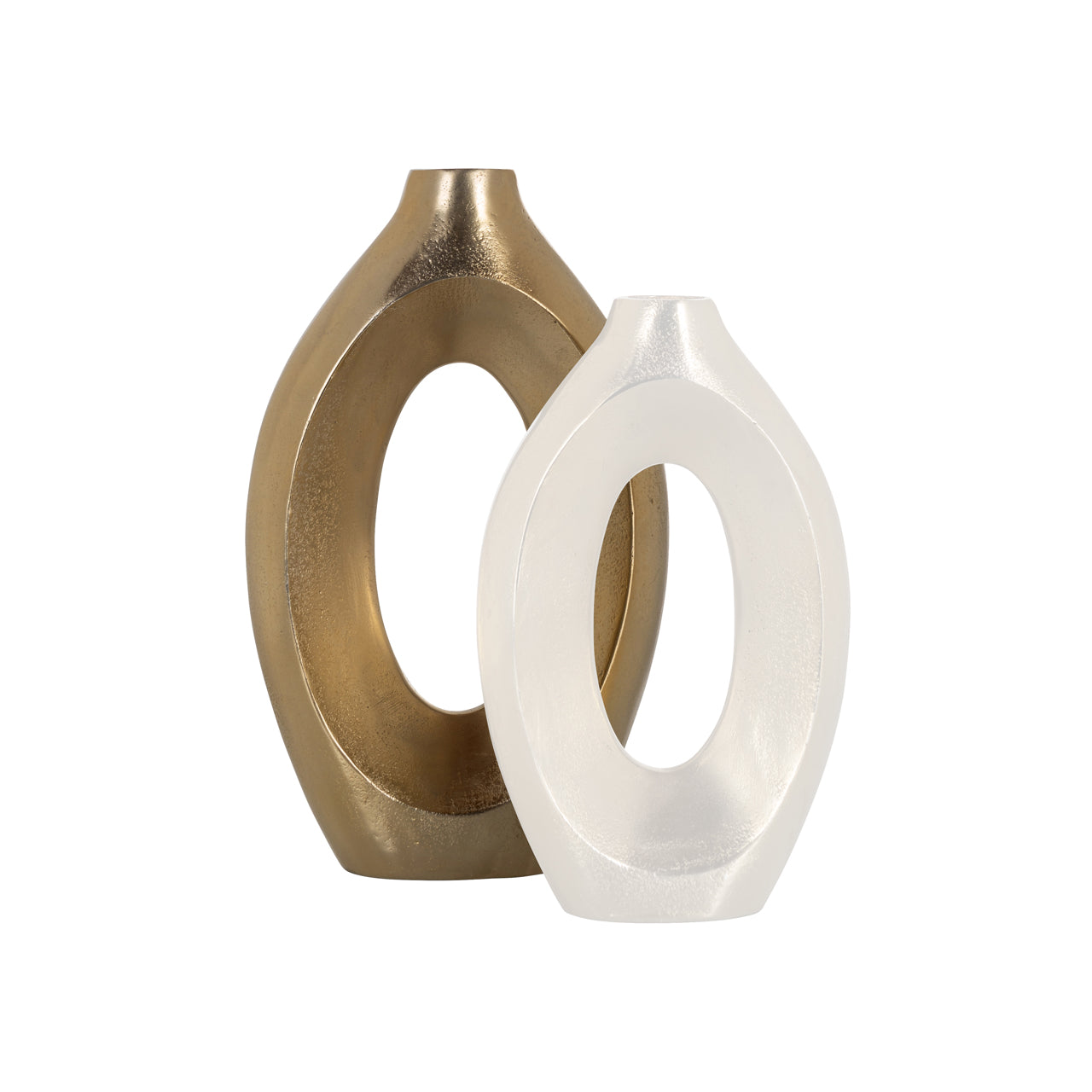 Richmond Interiors Vase Alma brushed gold large