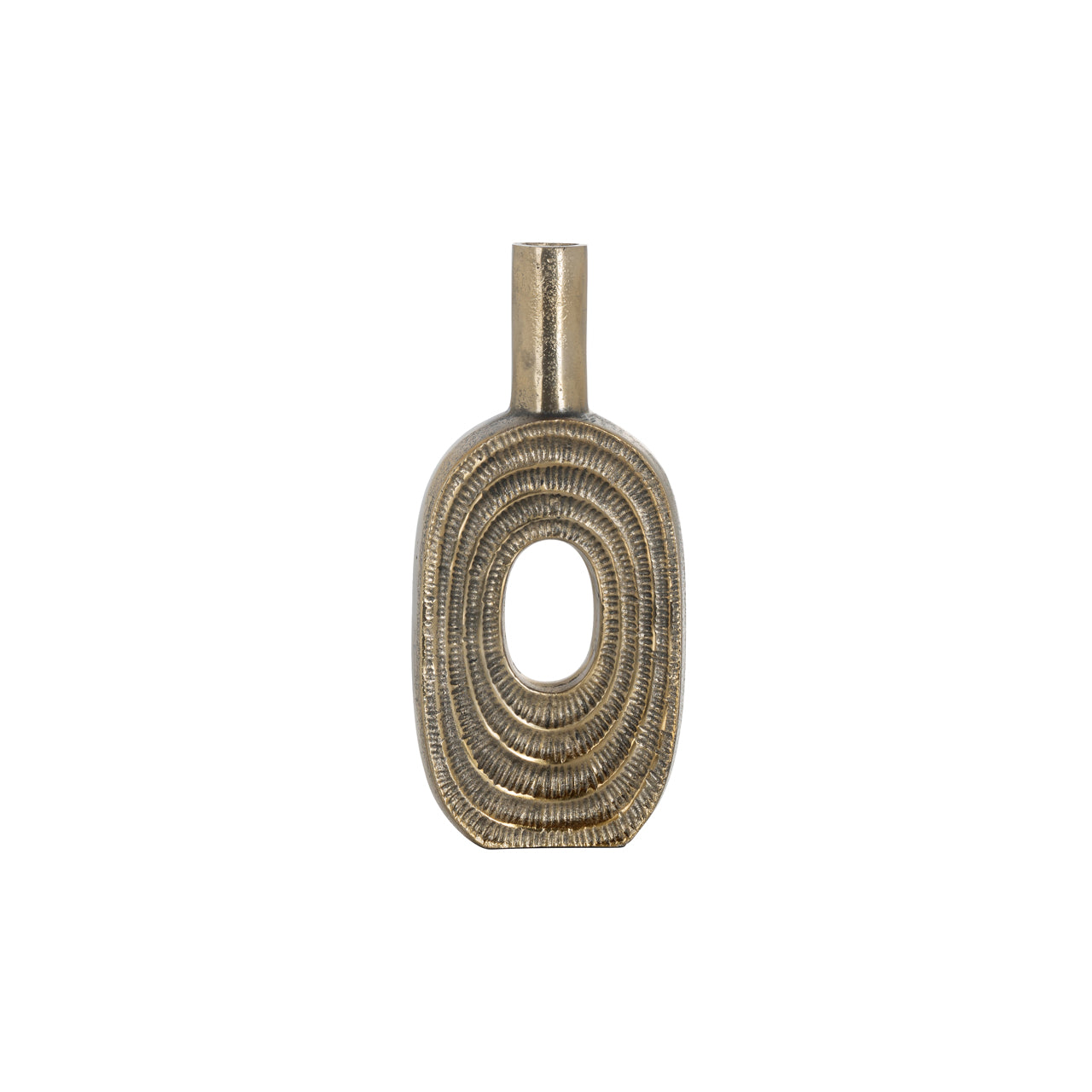 Richmond Interiors Vase Emar brushed gold small