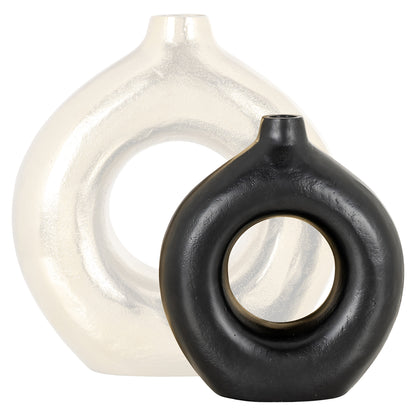 Richmond Interiors Vase Felice black