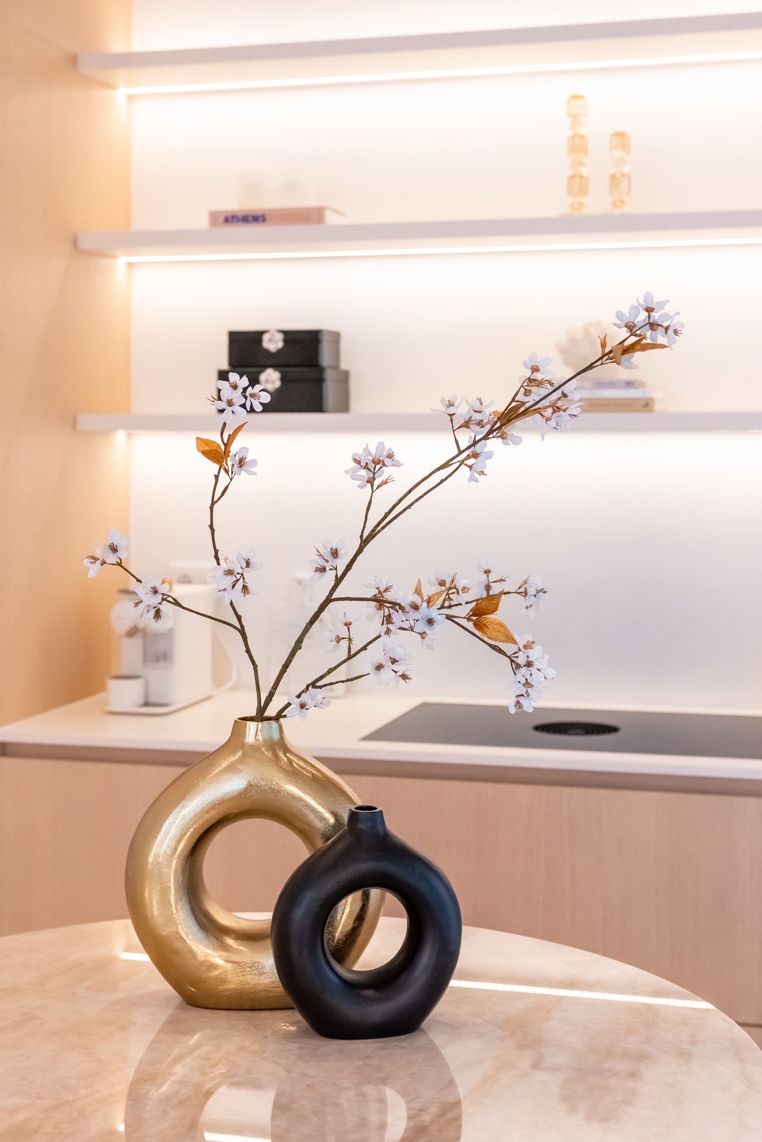 Richmond Interiors Vase Felice black